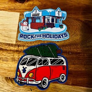 Dutch Bros Holiday Sticker Set